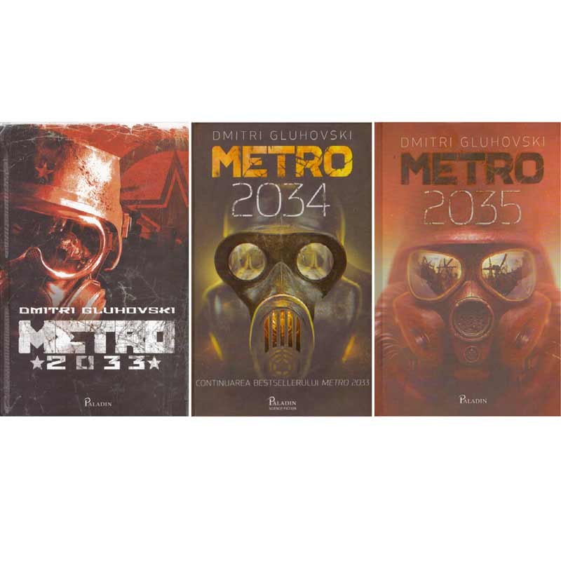 Metro 2033/2034/2035 (trilogia completa), Dimitri Gluhovski, 110 ron